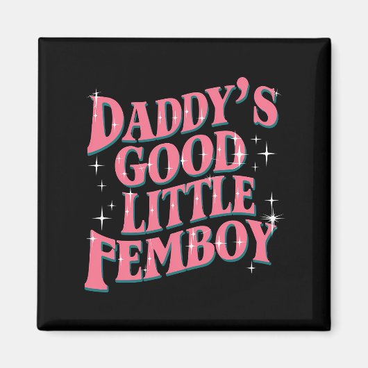 Aimant Femoby, le Gay pride LGBT de Daddy's Good Little F (Devant)