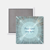 Aimant Fenêtre de la cathédrale de Noël (Recto/Verso)