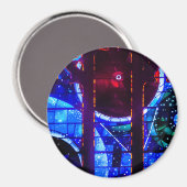 Aimant Fenêtre spatiale à la cathédrale nationale de Wash (Recto/Verso)