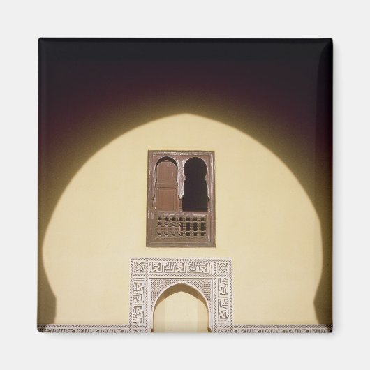 Aimant Fenêtre typiquement marocaine (Devant)