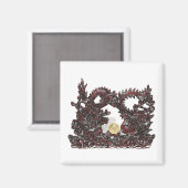 Aimant Feng Shui Dragon & Phoenix (Recto/Verso)