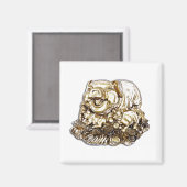 Aimant Feng Shui Pig (Recto/Verso)