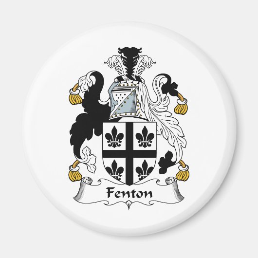 Aimant Fenton Family Crest (Devant)