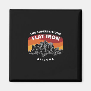 Aimant Fer à repasser de Superstition Arizona Randonnée m