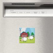 Aimant Ferme à moutons (In Situ (Lave-vaisselle))