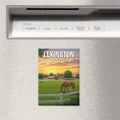 Aimant Ferme Cheval Lexington Kentucky (In Situ (Lave-vaisselle))