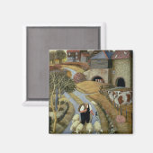 Aimant Ferme de rue française (Recto/Verso)