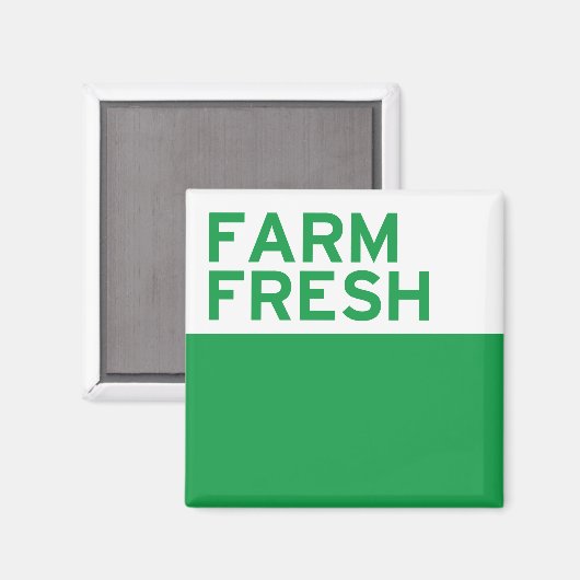 Aimant Ferme fraîche (Recto/Verso)