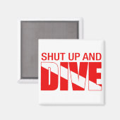 Aimant Ferme-La Et Plongée (Recto/Verso)