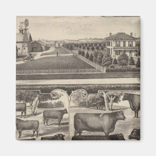 Aimant Ferme Stock d'Oakland, Kansas