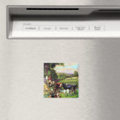 Aimant Ferme vintage (In Situ (Lave-vaisselle))