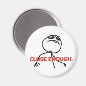 Aimant Fermer assez (Recto/Verso)