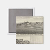 Aimant Fermes dans le comté de Greenwood, Eureka, Kansas (Recto/Verso)