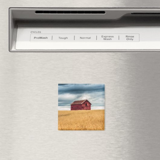 Aimant Fermes | Vielle grange rouge (In Situ (Lave-vaisselle))