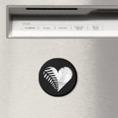 Aimant Fern Heart Dark (In Situ (Lave-vaisselle))
