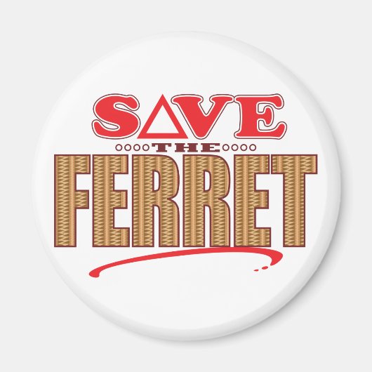 Aimant Ferret Save (Devant)