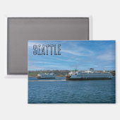 Aimant Ferries de Seattle (Recto/Verso)
