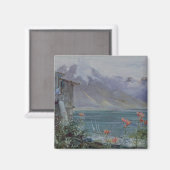Aimant Ferritet, Lac Léman, 1882 (Recto/Verso)