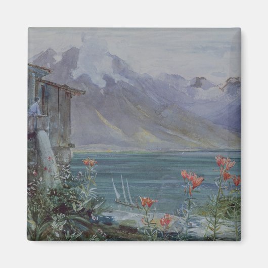 Aimant Ferritet, Lac Léman, 1882 (Devant)