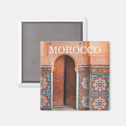 Aimant fes porte maroc (Recto/Verso)