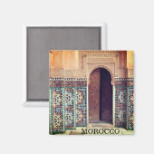 Aimant fes porte morocco (Recto/Verso)