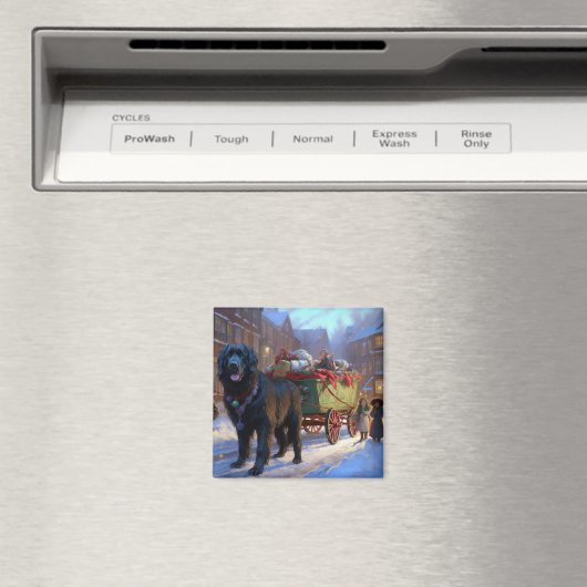 Aimant Festin de Noël à Terre-Neuve (In Situ (Lave-vaisselle))