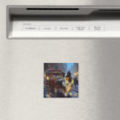 Aimant Festin de Noël de Papillon (In Situ (Lave-vaisselle))