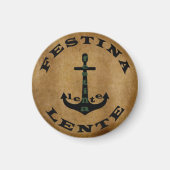 Aimant Festina lente (Devant)