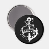 Aimant Festina lente (Recto/Verso)