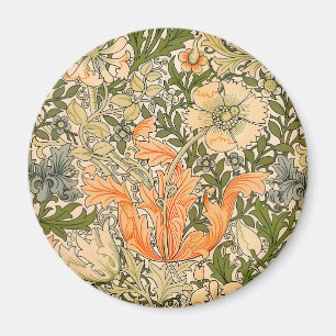 Aimant Festival de fleurs de William Morris Spring Compto