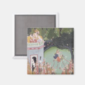 Aimant Festival de la neige (Recto/Verso)