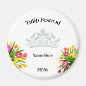 Aimant Festival de Tulipes (Devant)