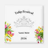 Aimant Festival de Tulipes (Devant)
