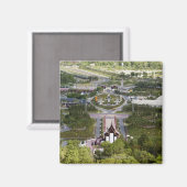 Aimant Festival des fleurs de Ratchaphruek (Recto/Verso)