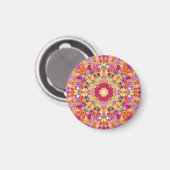 Aimant Festival d'or brillant et dynamique de Light Diwal (Recto/Verso)