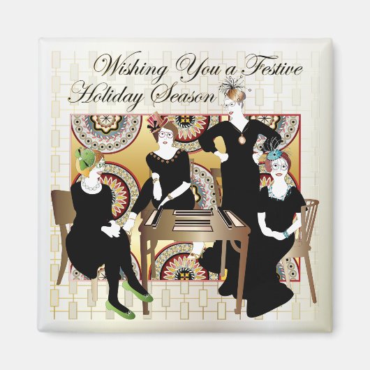 Aimant Festival Mah Jongg (Devant)