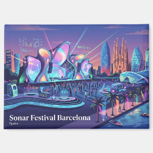 Aimant Festival Sonar Barcelone Espagne