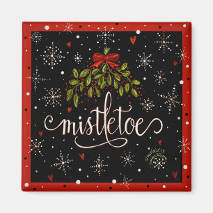 Aimant Festive Mistletoe Noël Inspirivée de Noël