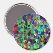 Aimant Fête colorée...... (Recto/Verso)