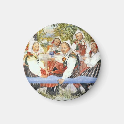 Aimant Fête d'anniversaire de Kersti (Devant)