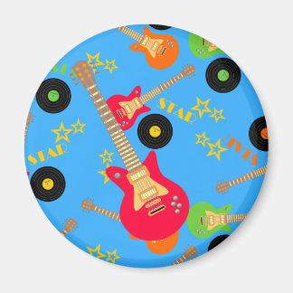 Aimant Fête d'anniversaire Rock Star Boy