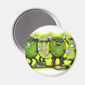 Aimant Fête de chaux (Recto/Verso)