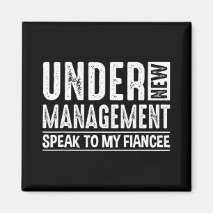 Aimant Fête de fiançailles hommes sous nouvelle direction