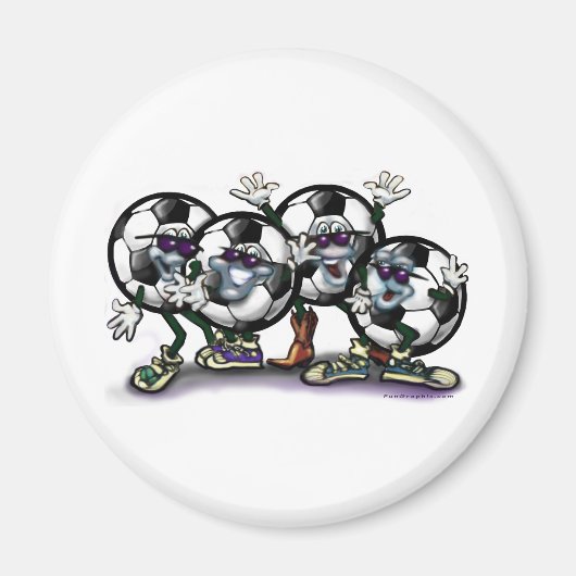 Aimant Fête de football (Devant)