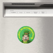 Aimant Fête de la marmotte de St. Patrick (In Situ (Lave-vaisselle))