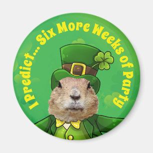 Aimant Fête de la marmotte de St. Patrick