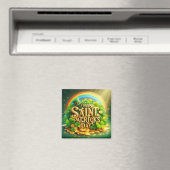 Aimant Fête de l'arc-en-ciel coloré et capricieux (In Situ (Lave-vaisselle))