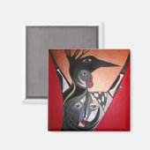 Aimant fête des corbeaux (Recto/Verso)