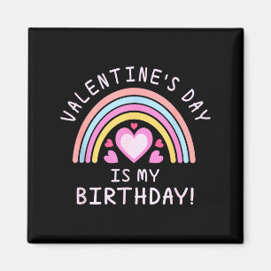 Aimant Fête des femmes Saint-Valentin Anniversaire Arc-en