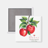 Aimant Fête des mariées Red Apple (Recto/Verso)